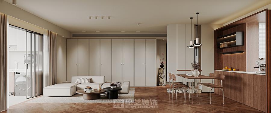 暖棕雅調，藏露有致的精致居境