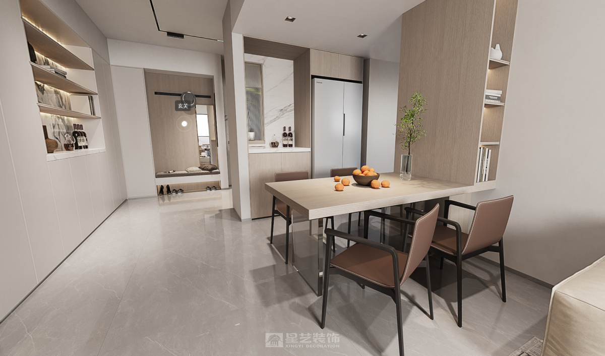 現(xiàn)代風兩房